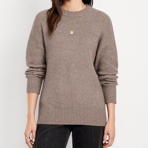 Old Navy Women SoSoft Crew-Neck Tunic Sweater